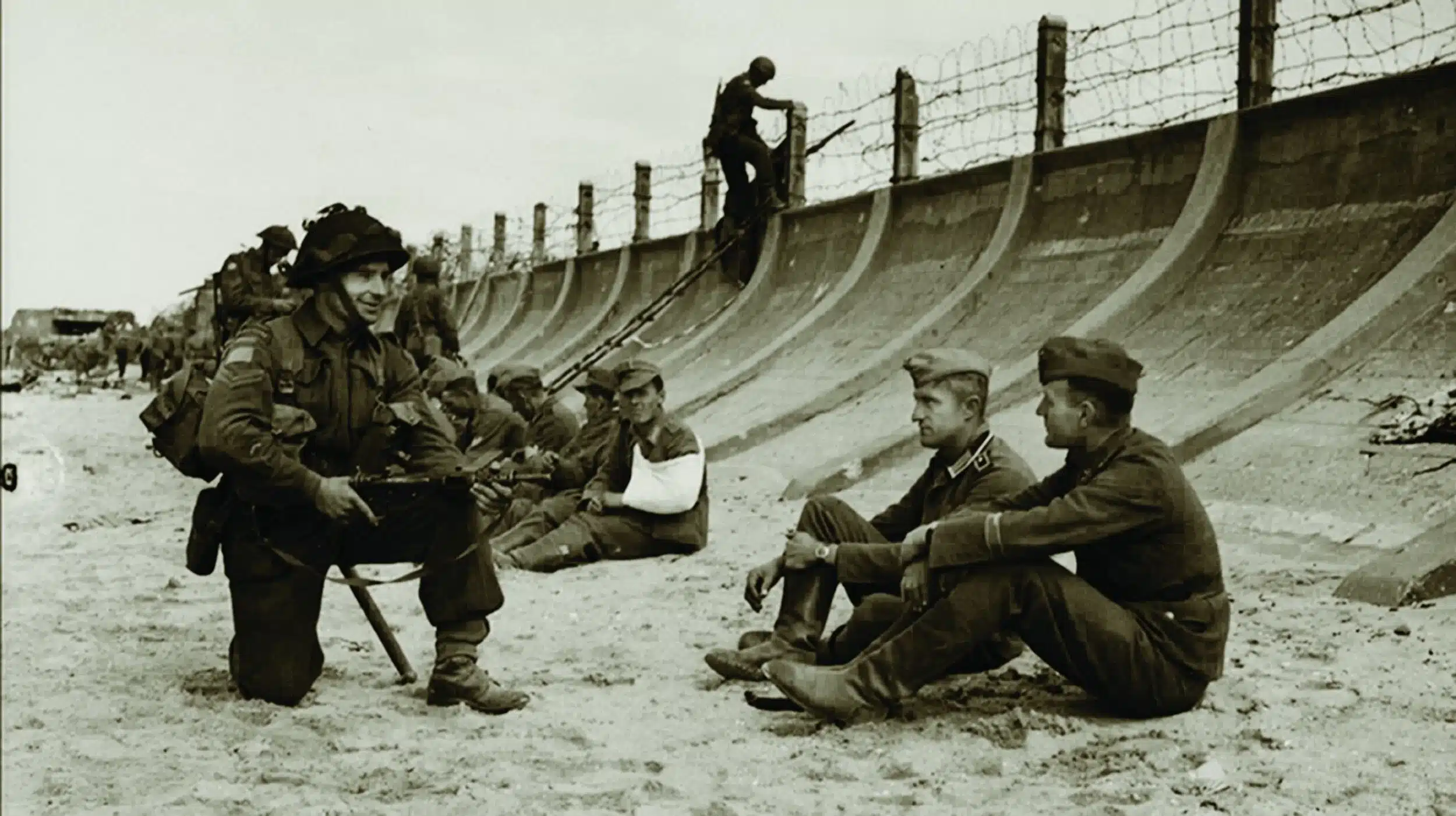 German Prisoners at Juno Beach